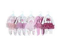 2Pcs Tutu Coverall Headband Set